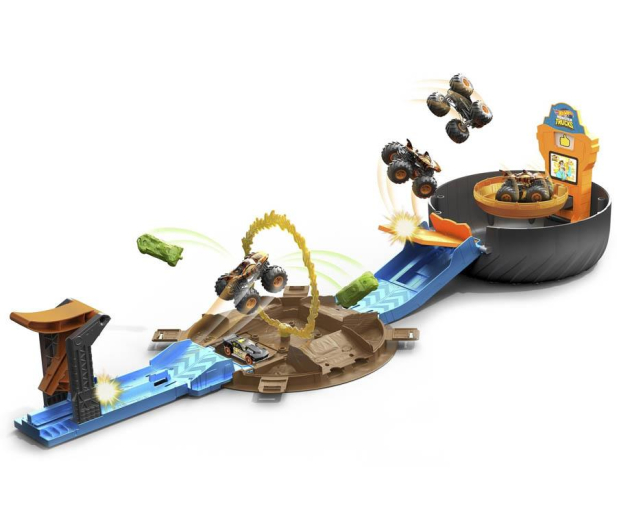 Hot Wheels Monster Truck Opona - Kaskaderska arena - 1013958 - zdjęcie